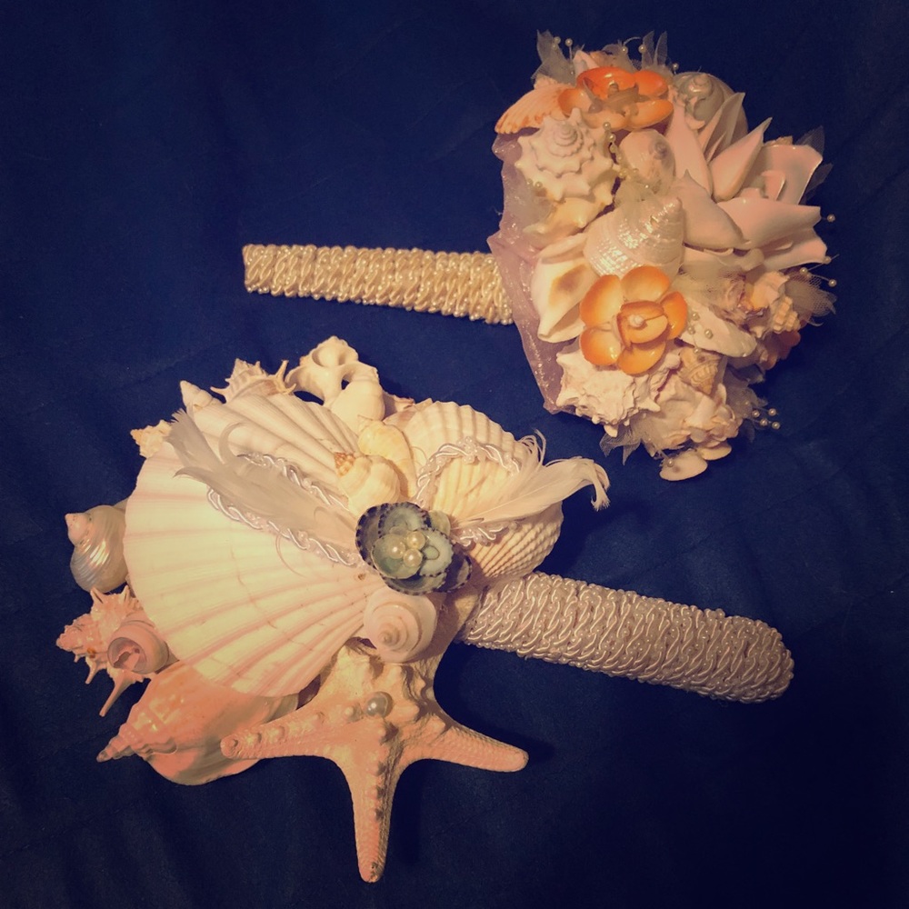 Handmade Shell Bouquets
